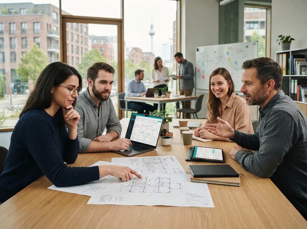 Comment analyst reviewing market data on screen